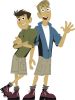 Chris and Martin Kratt